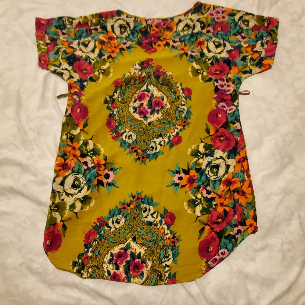 SCARF PRINT DRESS